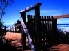 Linnaeus Resort - Australian Jarrah Flooring, Oregon Post and Beams and Wooden Tables