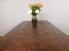 6. Recycled French Oak Table with Antique Versailles Panels